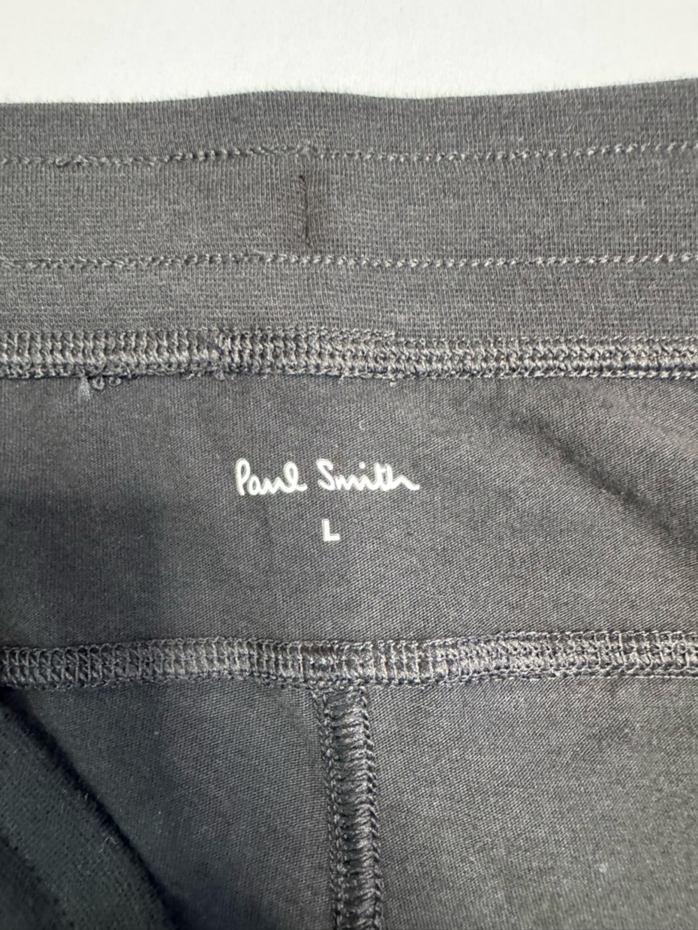 Paul Smith Black Jersey Cotton Lounge Shorts Size L NWT - Picture 5 of 8